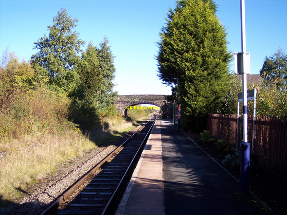Photo 6"x4" Croston railway station Ulnes Walton\/SD5019 c2010