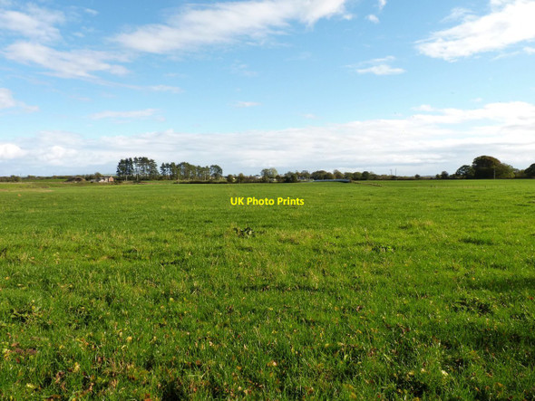 Photo 6"x4" Towards the airfield Edzell c2010