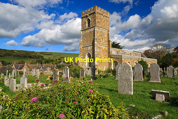 Photo 6"x4" The Parish Church of St Nicholas, Abbotsbury Abbotsbury\/SY5785 c2010