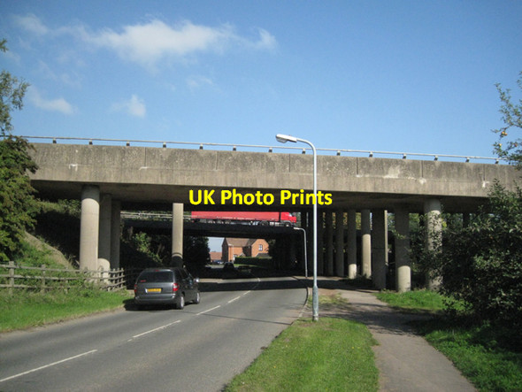 Photo 6"x4" Church Lane, Exhall CV7 Bedworth c2010