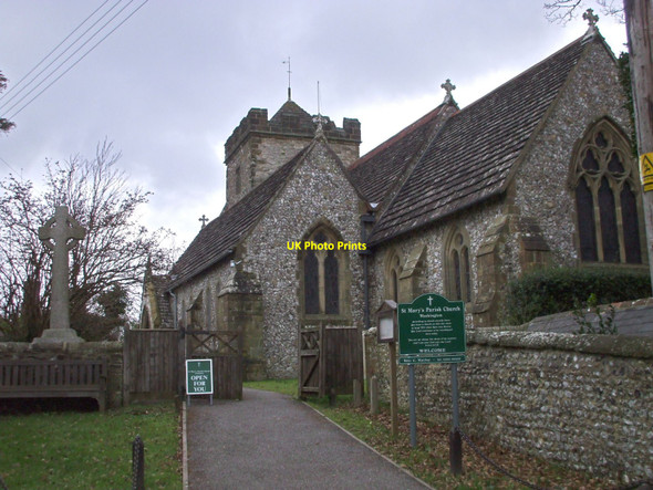 Photo 6"x4" St. Mary's, Washington, West Sussex Washington\/TQ1212 c2009