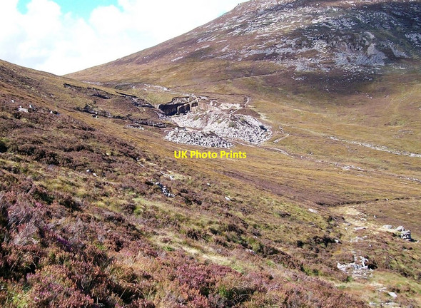 Photo 6"x4" Crannoge Quarry from the Carr's Face Incline Newcastle\/J3732 c2010