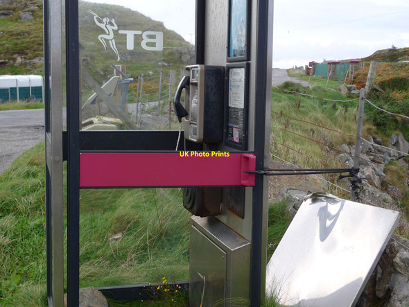 Photo 6"x4" Telephone kiosk B\u00e0gh M\u00f2r\/NF8756 c2010