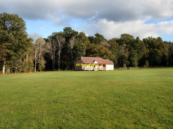 Photo 6"x4" Cricket Pavilion - Sheffield Park Fletching c2010