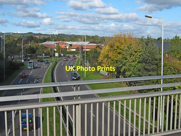 Photo 6"x4" The A38 into Taunton Taunton\/ST2324 c2010
