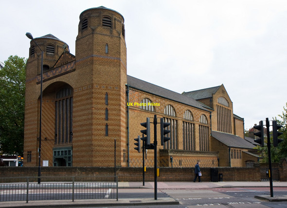 Photo 6"x4" Most Holy Trinity Church London c2010