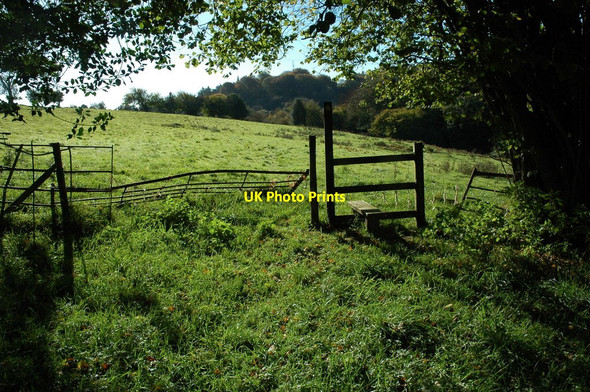 Photo 6"x4" Stile near Gaer Hill The Cot c2010
