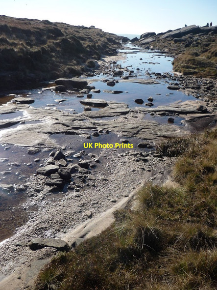Photo 6"x4" Above Kinder Downfall Farlands Booth c2010
