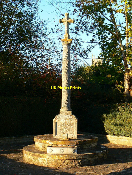 Photo 6"x4" War memorial, Steeple Ashton Steeple Ashton c2010