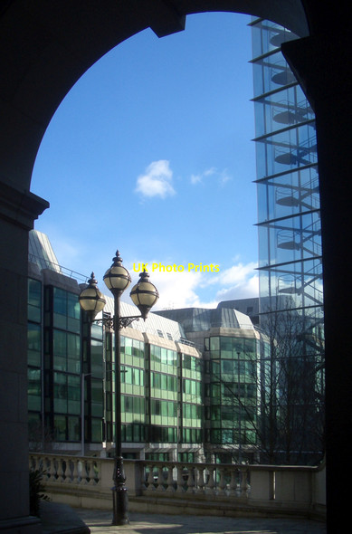 Photo 6"x4" Green Windows, Abbey Street Reading c2010