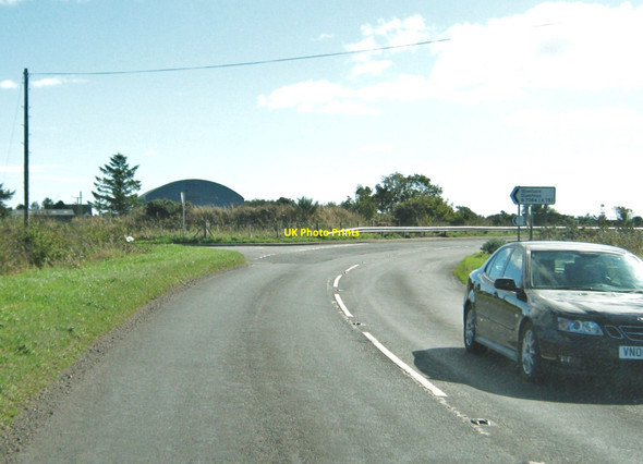 Photo 6"x4" Junction of the A716 and the B7084 Sandhead c2010