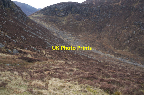 Photo 6"x4" Towards the Hare's Gap Kilcoo c2010