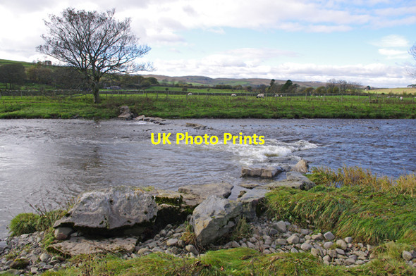 Photo 6"x4" Ford across the River Lune Old Tebay c2010