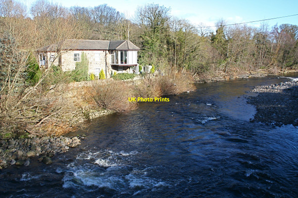 Photo 6"x4" River Wear from bridge downriver from Frosterley Frosterley c2008