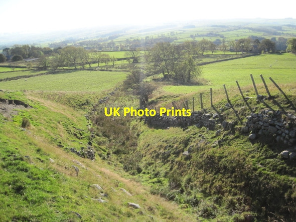 Photo 6"x4" Footpath towards Housty Catton\/NY8257 c2010