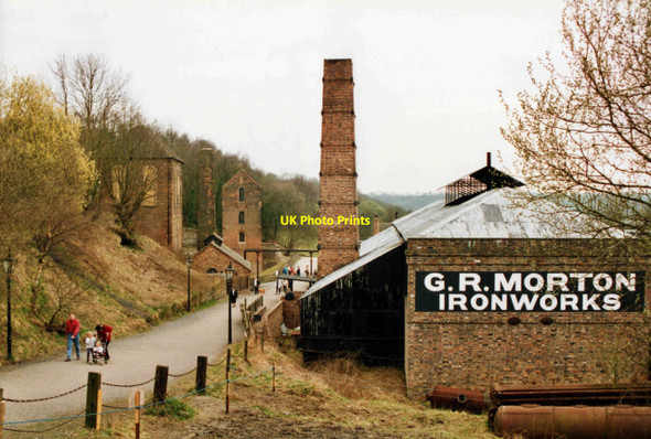 Photo 6"x4" G.R Morton, Ironworks, Blists Hill Museum Blists Hill c1997