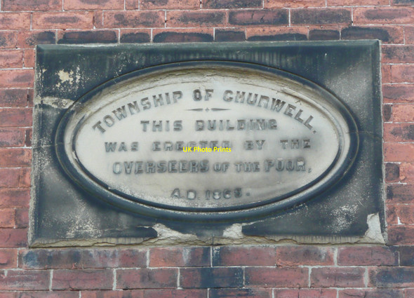 Photo 6"x4" Date stone on the former Churwell poor house Morley\/SE2627 c2010