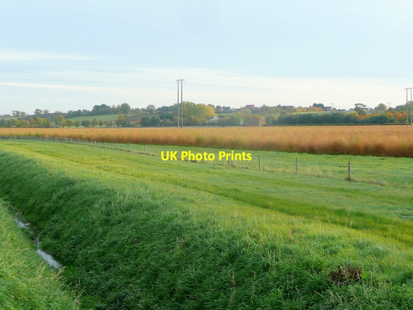 Photo 6"x4" View towards Blyton Wharton\/SK8493 c2010
