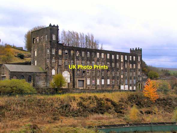 Photo 6"x4" Rock Nook Mill Littleborough\/SD9316 c2010