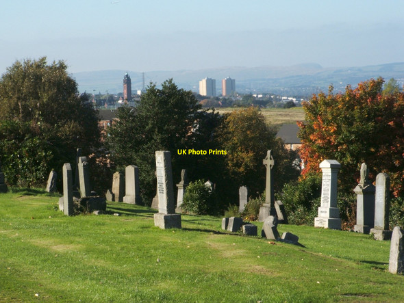 Photo 6"x4" Sighthill Cemetery Glasgow c2010
