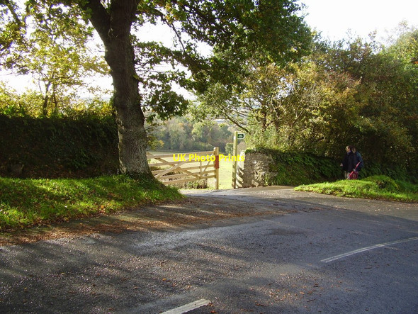 Photo 6"x4" Footpath to Shinner's Bridge Totnes c2010