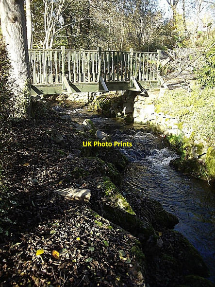 Photo 6"x4" A private footbridge over the Learney Burn Torphins c2010
