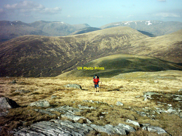Photo 6"x4" On the north east ridge of Carn Dearg Coire Creagach\/NN4166 c2004