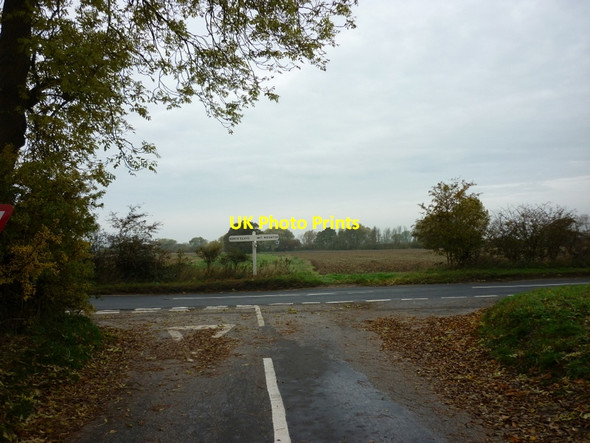 Photo 6"x4" Cliffe Road from Houghton Lane North Cliffe c2010