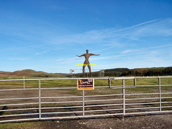 Photo 6"x4" Entry to The Wickerman Festival Site Dundrennan c2010
