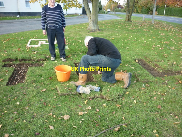 Photo 6"x4" Planting out TFL Clifton Moor c2010