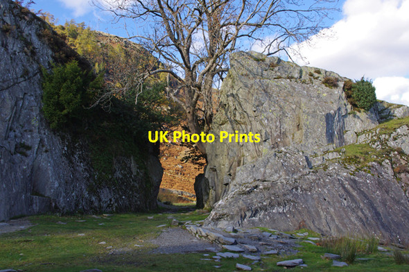 Photo 6"x4" Quarry at Low Tilberthwaite Far End\/SD3098 c2010