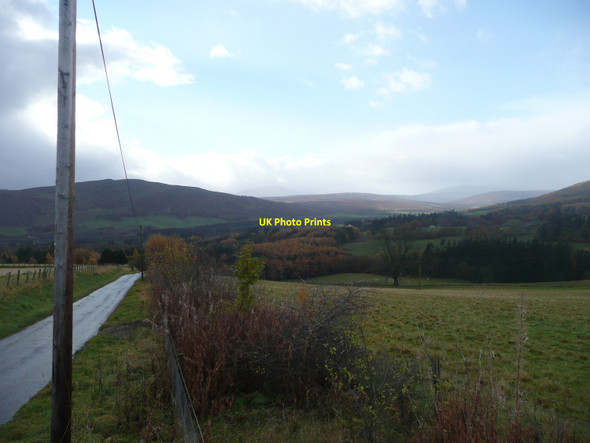 Photo 6"x4" View from the Tirinie road Tirinie\/NN8867 c2010