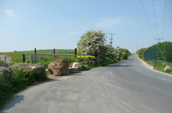Photo 6"x4" Driveway to the brickworks in Woodkirk Quarries, Soothill Batley c2010