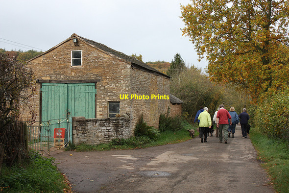 Photo 6"x4" Barn on Burrups Lane Gorsley Common c2010