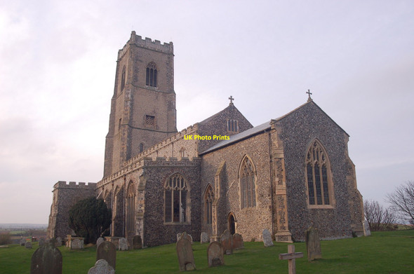 Photo 6"x4" St Mary's Church, Happisburgh Happisburgh c2009