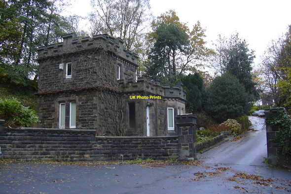Photo 6"x4" Lodge-Gatehouse, Dobroyd Castle, Pexwood Road, Todmorden Todmorden c2010