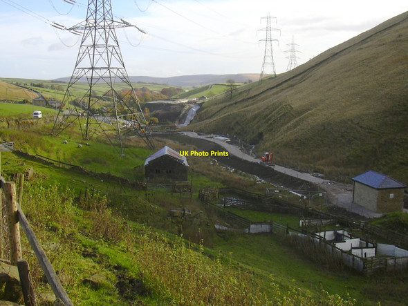 Photo 6"x4" Clough Foot Minewater Treatment Scheme, Midgelden Brook, Bacup Road, Todmorden, West Yorkshire Clough Foot c2010