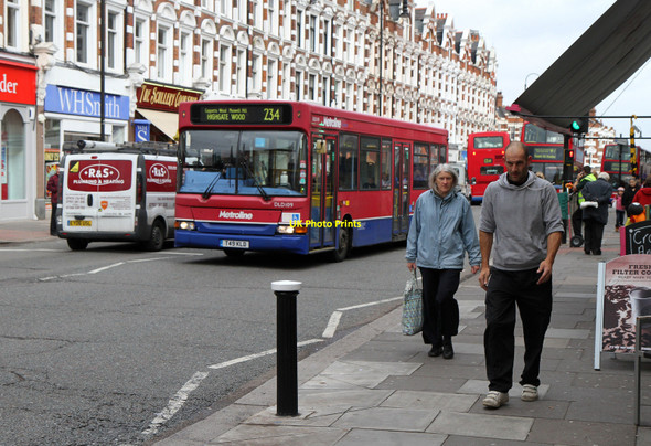 Photo 6"x4" Muswell Hill Broadway Hornsey c2010 P1