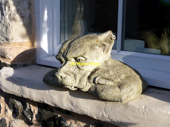 Photo 6"x4" Statue, Holy Island, Northumberland Holy Island\/NU1241 c2010
