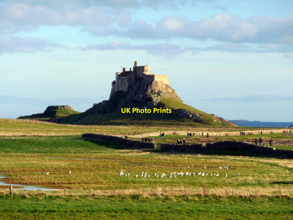 Photo 6"x4" Lindisfarne Castle, Holy Island, Northumberland Holy Island\/NU1241 c2010