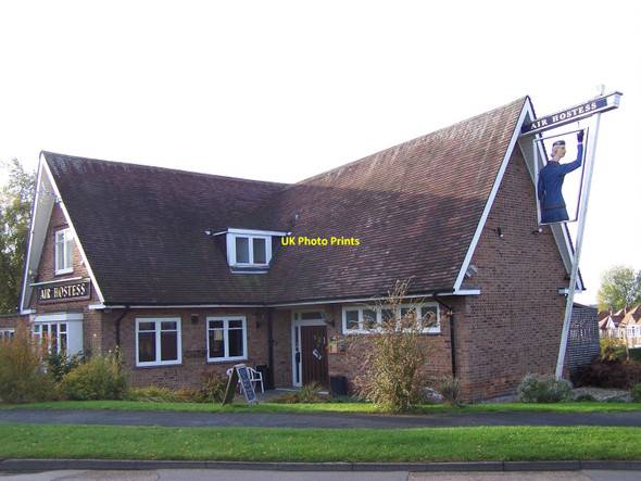 Photo 6"x4" The Air Hostess, Tollerton West Bridgford c2010 P1