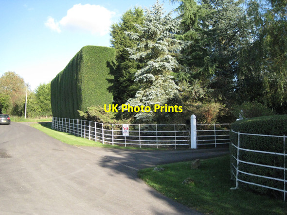 Photo 6"x4" Entrance to Willowbrook House Lowsonford c2010