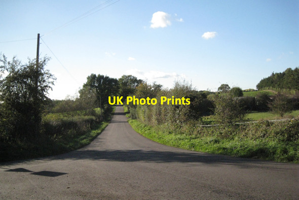 Photo 6"x4" Henley Road west of Willowbrook House Lowsonford c2010