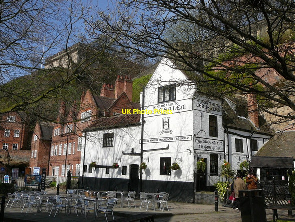 Photo 6"x4" Ye Olde Trip to Jerusalem PH, Nottingham Nottingham\/SK5641 c2010