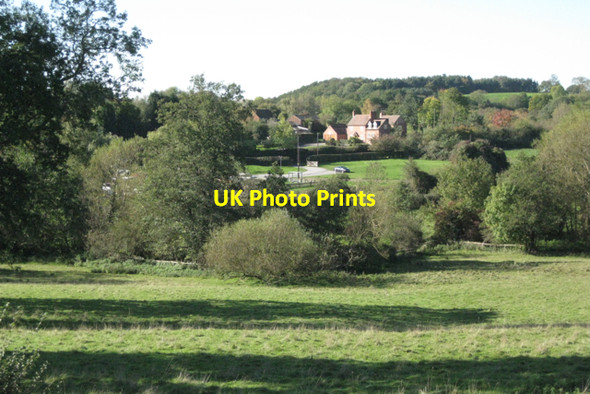 Photo 6"x4" Lowsonford Farm and the drive to the Fleur de Lys. Lowsonford c2010