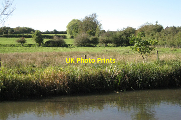 Photo 6"x4" Fields west of the Stratford-upon-Avon canal Lowsonford c2010
