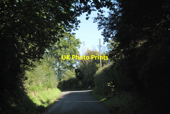 Photo 6"x4" Mill Lane climbs towards Finwood Finwood c2010