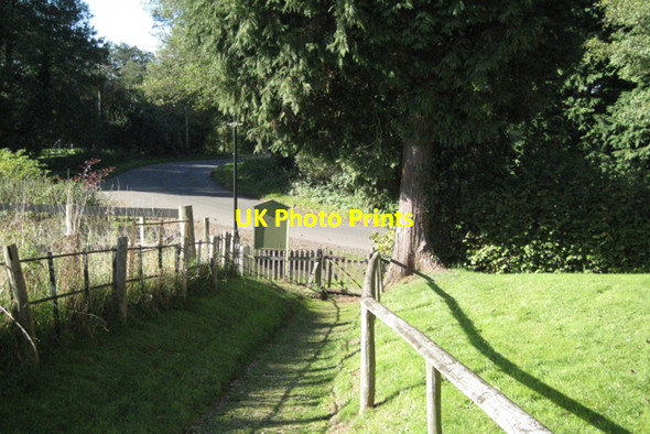 Photo 6"x4" Entrance to St Luke's churchyard High Cross\/SP1967 c2010