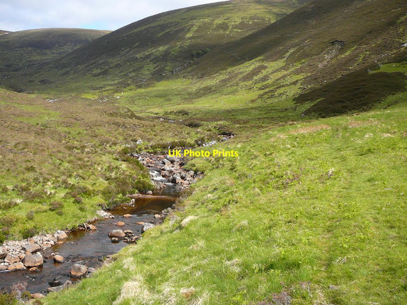 Photo 6"x4" The lower reaches of the Allt Mullardoch Valley Allt Mullardoch c2010