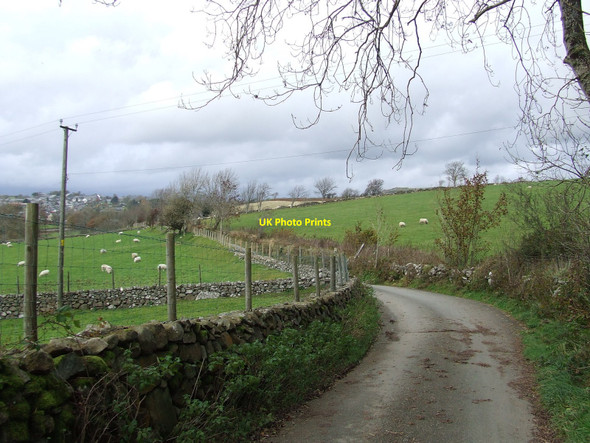 Photo 6"x4" Country Road Trawsfynydd\/SH7035 c2010